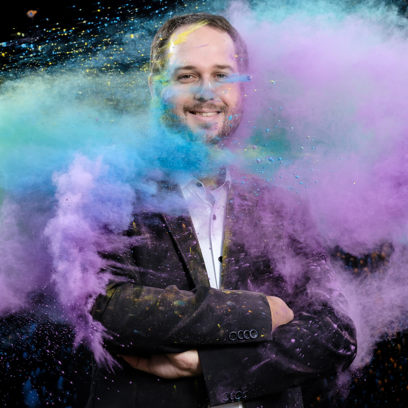 Holi-Shooting: Erasmus+ Porträt